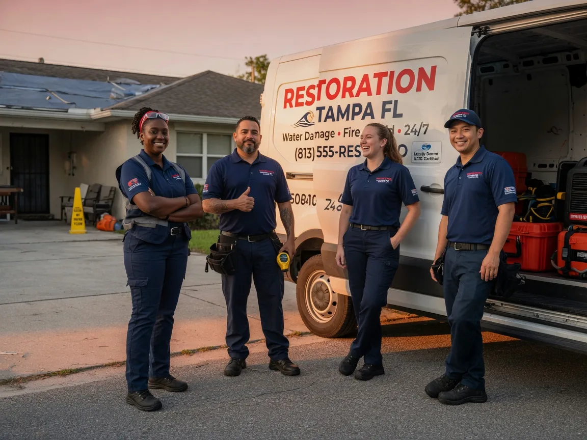 Water Damage Restoration company in Coats, NC